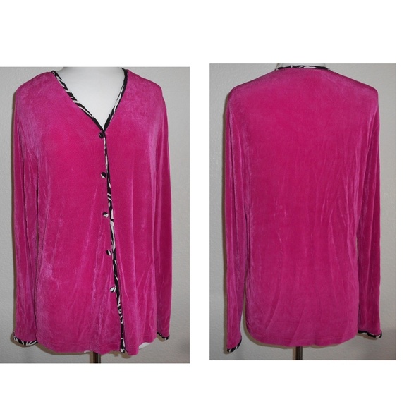 Popovitch Small Pink Cardigan Sweater - Picture 2 of 8